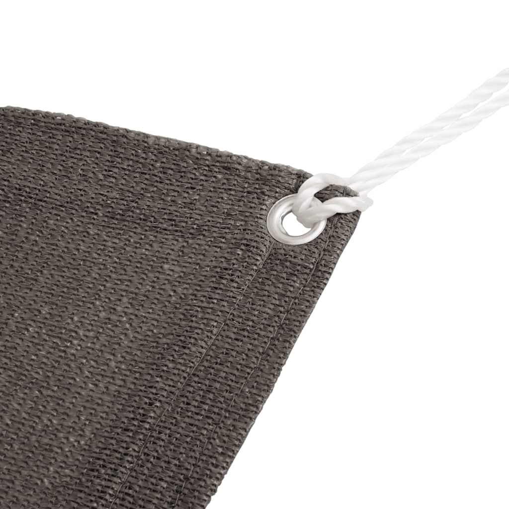 vidaXL Alfombra de tienda de campaña gris antracita 200x200cm