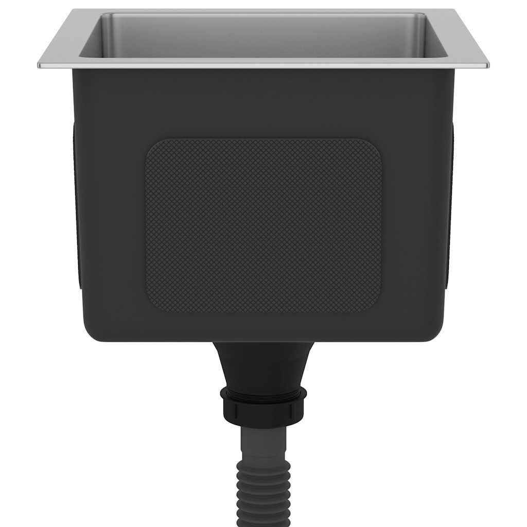vidaXL Fregadero de cocina hecho a mano acero inoxidable