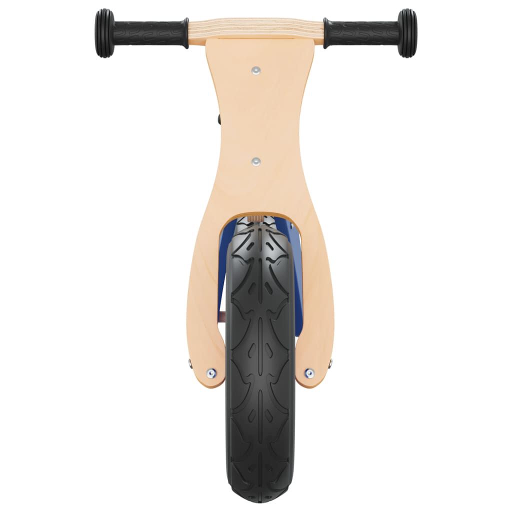 vidaXL Bicicleta sin pedales para niños con neumáticos de aire azul