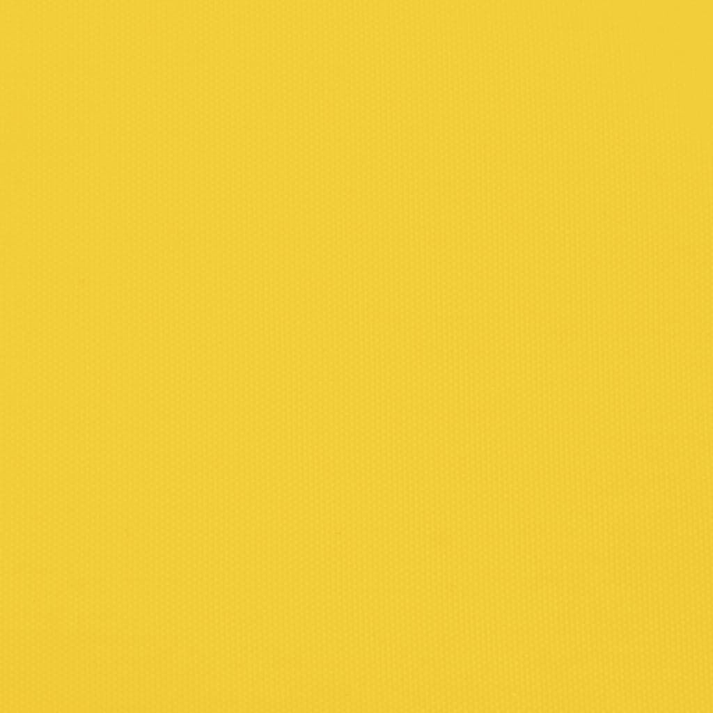 vidaXL Remolque bicicleta mascotas hierro tela Oxford amarillo negro