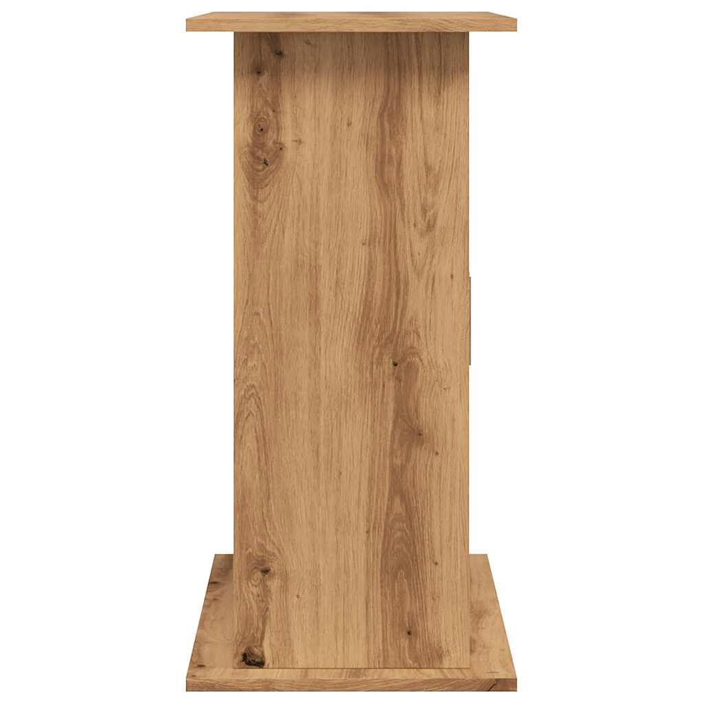 vidaXL Soporte para acuario madera ingeniería roble artisan 81x36x73cm